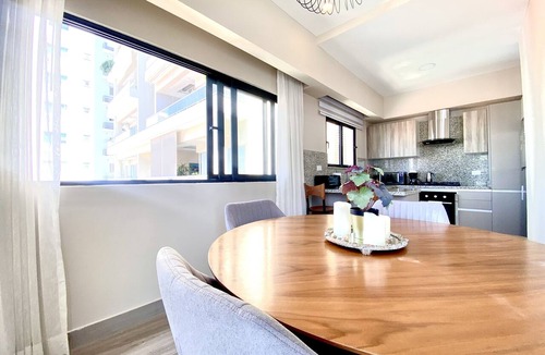 Downtown Santo Domingo Condo | Living I (Piantini)with Amazing View(Pool&Gym&SPA