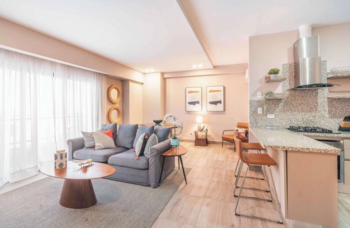 Downtown Santo Domingo Apartment | Loft in Piantini with parking and gym