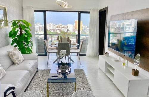 Lope De Vega Condo | Lovely City Center Condo, Pool, Great City Views