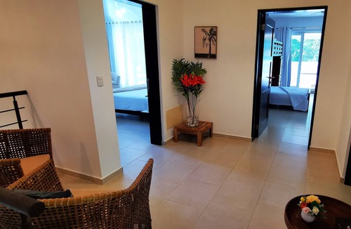 El Batey Condo | Lovely work-friendly penthouse private beach. Weekly maid service included.