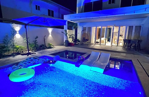 Juan Dolio Villa | Luxury 3-bed -Jacuzzi villa with WiFi and AC in Juan Dolio