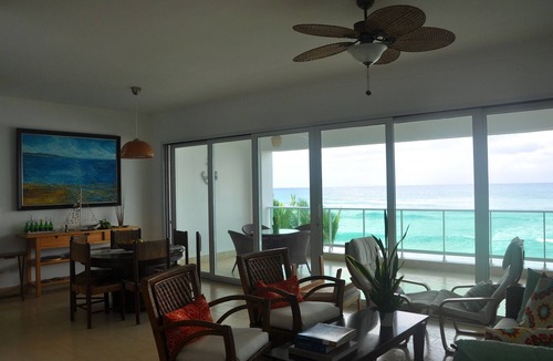 Sosua Apartment | Luxury 3BD condo right on a sandy beach, with amazing sea views!