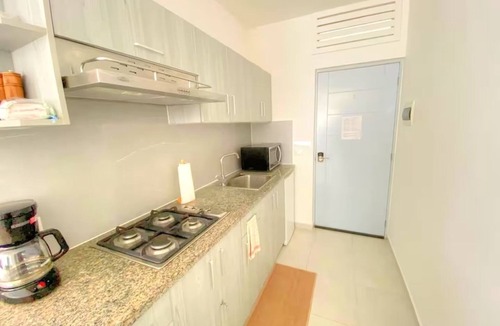 ProCab Condo | Modern Tropical, no 21, Cabarete Studio: Pools & BBQ