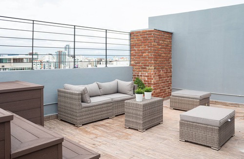 Downtown Santo Domingo Apartment | NEW 3 floors PH Loft, Private Jacuzzi,Wifi, A/C