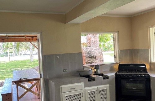 Caribbean Islands Villa | NizaoBeachLodge+SeaView+Cozy+3Br-8Px-4Bds-FrontBeach-WiFi-BBQ