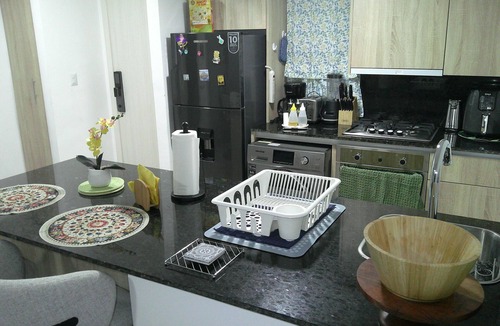 Veron Condo | Obsidian Escape: Modern retreat with garden view, 1 BR , 2nd Floor.