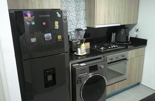 Veron Condo | Obsidian Escape: Modern retreat with garden view, 1 BR , 2nd Floor.