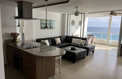 Villas Del Mar Apartment | Ocean Front In Marbella Assigned underground Parking & fast internet 150 Mbps