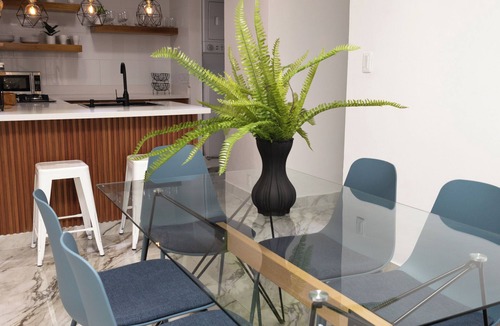 Ciudad Universitaria Apartment | Ocean View 3BR Sleeps 6 2 Baths Malecon AC WiFi