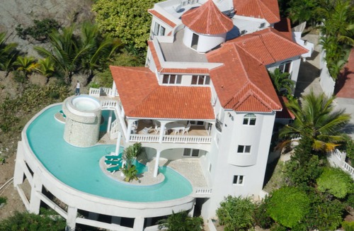 Puerto Plata Villa | Ocean view, large pool, waterfall, cinema, gym, near the beach, STAFF INCLUDED.