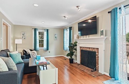 Springfield House | Pet Friendly 4 bd end unit TH, WiFi, Fenced in yard, near Washington DC/transit