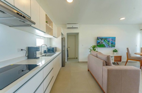 Sosua Apartment | Prime Apartment with Fast Internet & Washer in SOV
