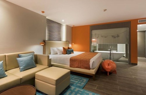 Punta Cana Resort | Relaxing studio sleeps 4 no kitchen with AC in Punta Cana at Nickelodeon Hotels