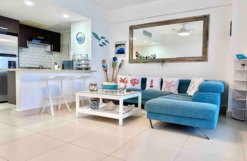 Juan Dolio - El Pueblo Apartment | Romantic Hideaway Beach Front Condo, Spectacular Views, Pool