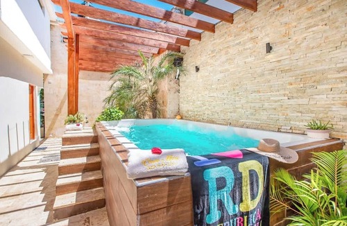 El Batey Apartment | Room in Sosua center with Outdoor Jacuzzi