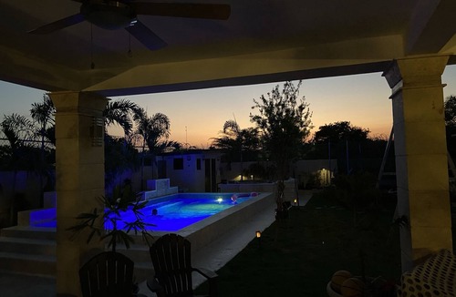 Santiago de los Caballeros Villa | Santiago Sunset Paradise with double falls