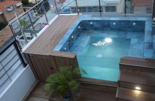 Tropical del Este Apartment | Sejour Skyline Rooftop Penthouse, Private Jacuzzi