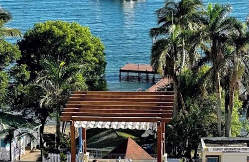 Samana Apartment | Sky and sea luxury apartment/elevator and swimming pool/view of Samana bay