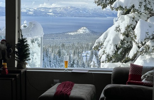 Tahoe Village Condo | Stunning Tahoe View Condo - A Haven Near Heavenly!