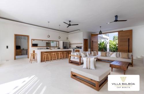 Las Terrenas Villa | Stunning Villa BALBOA @ Cap Bonita - Private Access Playa Bonita & Coson