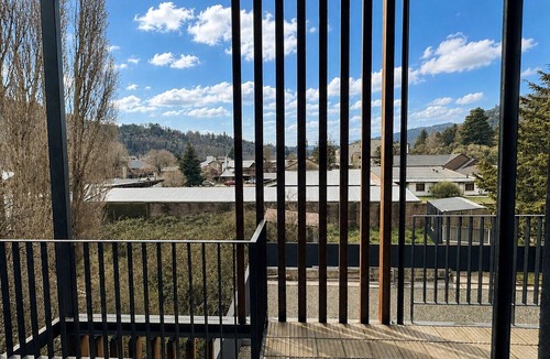 San Martin de los Andes Apartment | Suite Patagonia Studio · Brand-new boutique apartment with mountain views and a balcony | Ski in winter; trekking, fishing, and kayak in summer