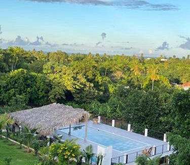 Las Galeras Villa | SunSeaBeach Villa Iguana - 3 SZ - Strandnähe