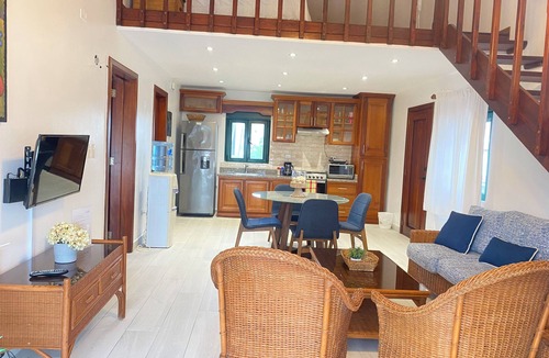 Playa Bibijagua Apartment | Superb 1-bedroom apartment + loft, Pool view in Punta Cana, with private beach