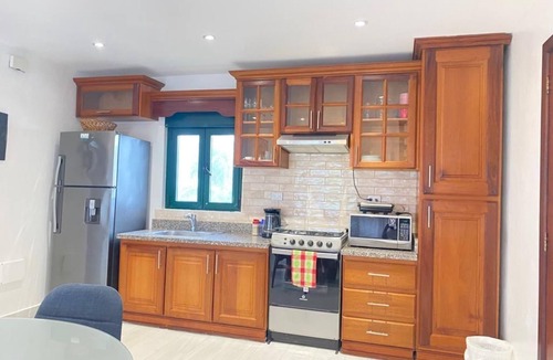 Playa Bibijagua Apartment | Superb 1-bedroom apartment + loft, Pool view in Punta Cana, with private beach