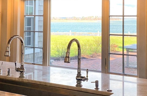 North Chatham House | Sweeping Ocean Views, Gorgeous Home With Guest Cottage, Pool and Tennis Court