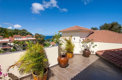 El Batey Apartment | Top-floor penthouse in beachfront residence, steps to all shops and restaurants