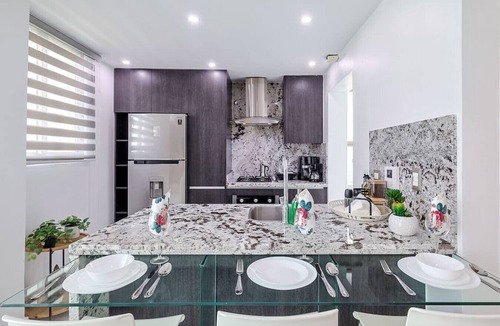 Downtown Santo Domingo Apartment | Upscale, City Center Luxury Condo, Beautifully Decorated, King Bed, Pool.