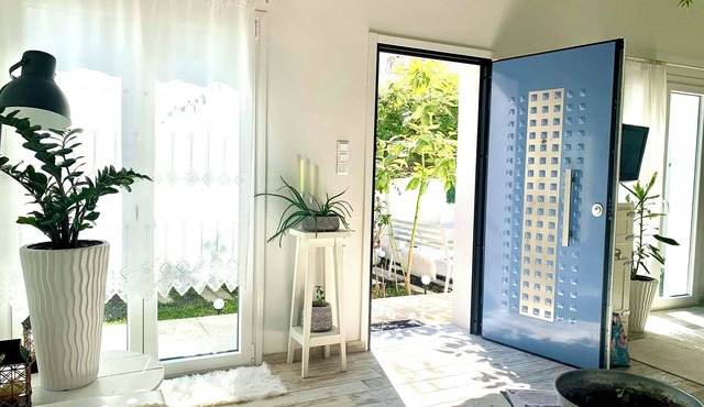 1922 Epoch Harmony Oikia 5΄- city center. Pet Friendly. with courtyard & terrace in ΒΟΛΟΣ
