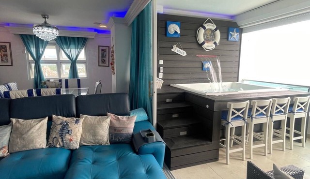 3-bedroom condo in lovely Marbella Playa Juan Dolio with private Jacuzzi