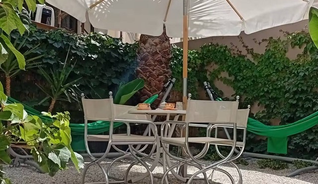30m² studio 90m from the beach in Chania Self Check‑in Parking Garden Fast WiFi in Chania