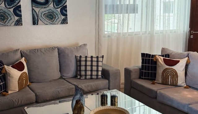 3BR Los Castillos condo with AC, pool, WiFi & parking—perfect getaway