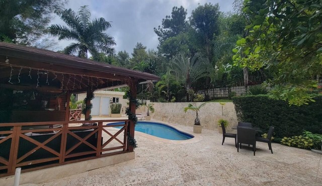 4-bedroom villa in Pedro Brand with AC, WiFi, Pool, jacuzzi Enjoy your stay