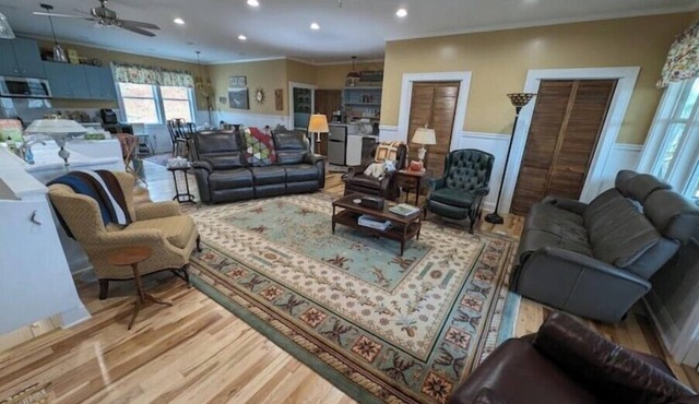 4 BR , 4.5 baths, new construction on the New River in Grayson county VA in Independence