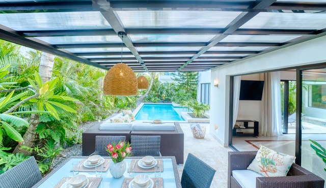 4BR villa Bohemia private POOL & SPA - Punta Cana
