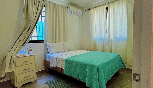 Apartment on the beach with ocean view
