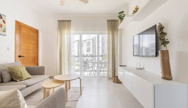 Bamboo apartment