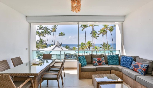 Beachfront| 60" TV| Gym| FastWifi| Amazing View!