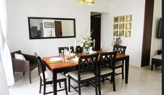 Beautiful condo in La romana, DR with pool and walking distance to Caleta beach.
