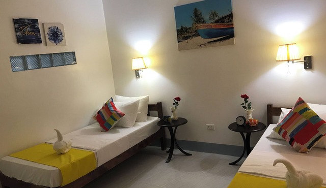 Beautiful, spacious, resort on the beach front.