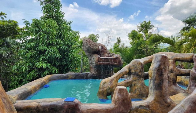 Beautiful villa with private pool and nice mountains view