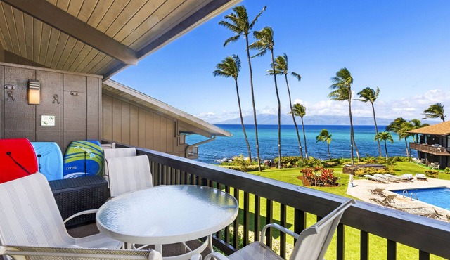 Breathtaking Newly Remodeled Oceanfront Condo 2BD/2BA - Remarkable Molokai Views in Lahaina