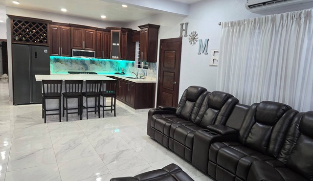Charming 2-bedroom 4 bed 2-full bathroom with AC in Monte Adentro Salcedo