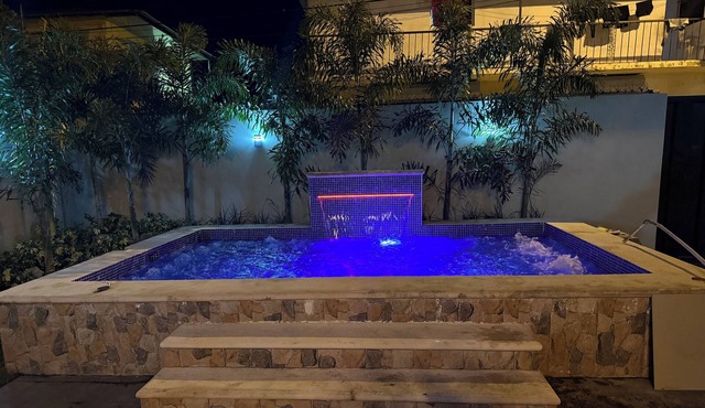 Charming 2-bedroom apartment in San Victor Espaillat, with AC , JacuzziBackyard