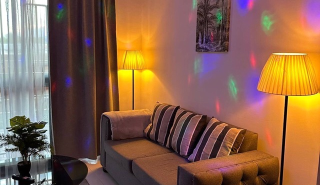 Charming 2-bedroom apartment with WiFi, AC in vibrant Santo Domingo