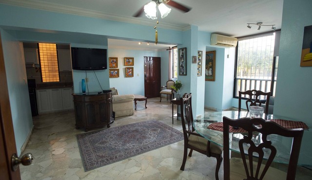 Colorful, cozy, downtown Santo Domingo