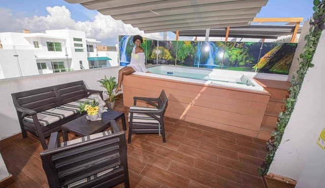 Cosita Linda Apt with private jacuzzi and 15 mins from SDQ